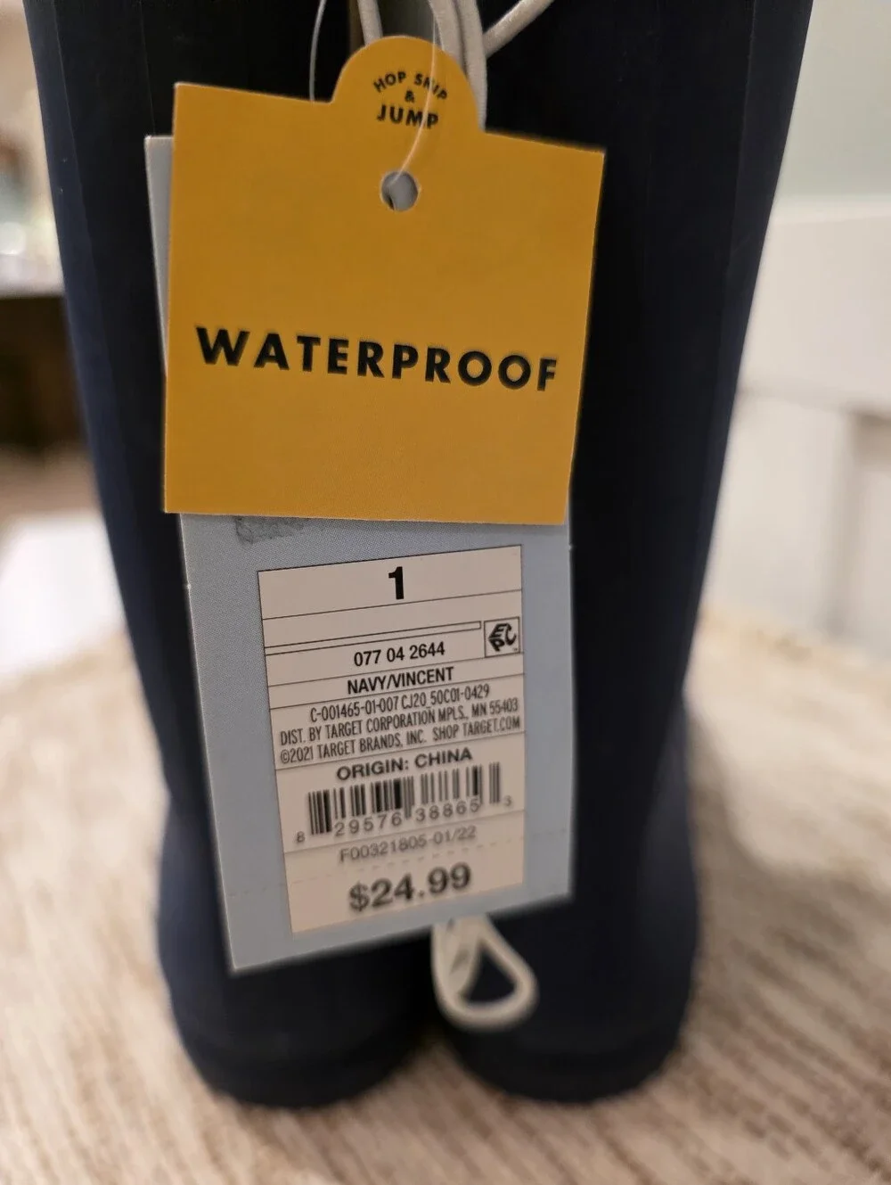 Cat & Jack Navy Blue Kids Rain Boots